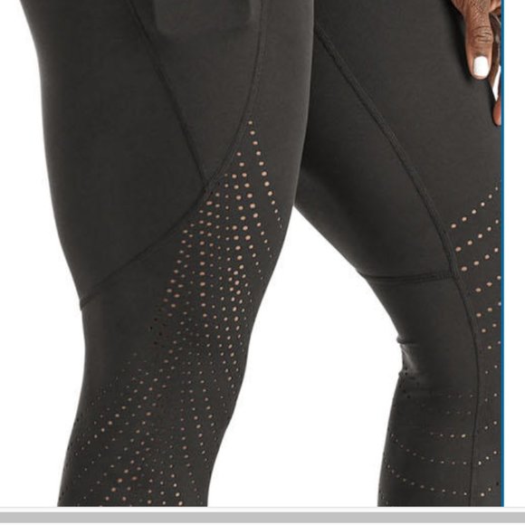 NWT Member's Mark Active Pocket Leggings in Black-Sizes Small (12) & Medium (3). - Picture 5 of 7